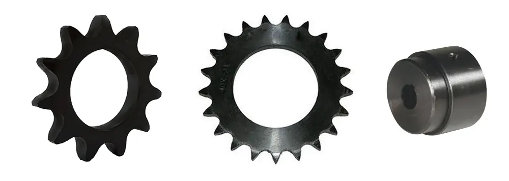 Weld-on Sprockets and Hubs