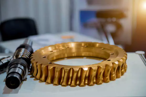 Cylindrical Worm Gear and Shaft