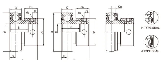 sa-csa-bearing-inserts-drawing