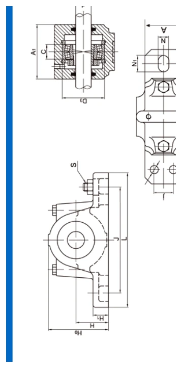 snu500-plummer-blocks-drawing