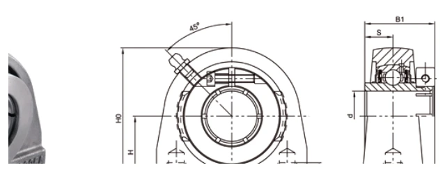 SSUEPA..A bearing series engineering drawing